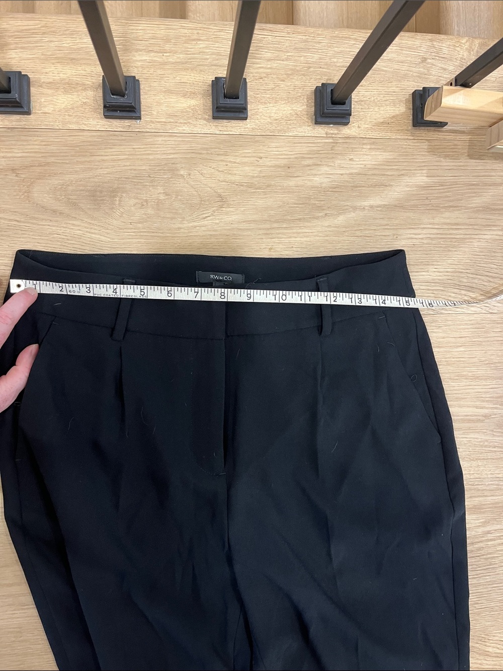 RW&CO. Black Flat-Front Men’s Dress Shorts